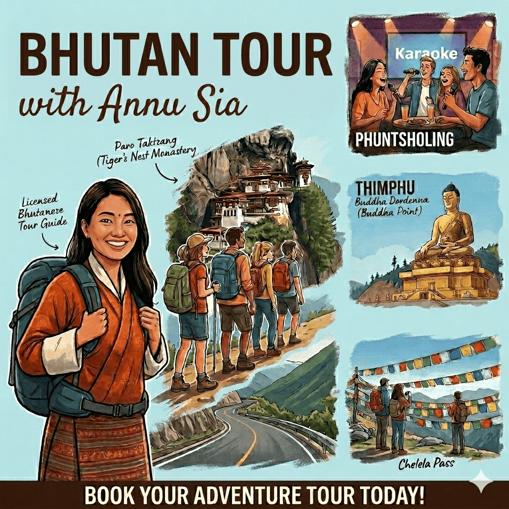 Bhutan June Tour With Annu Sia